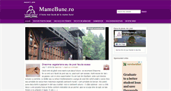 Desktop Screenshot of mamebune.ro